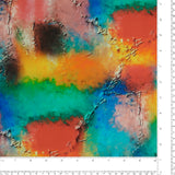Rayonne imprimé - <MORGAN> - 008 - Multicoleur
