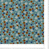 Printed Rayonne - MORGAN - 012 - Fresh Water