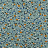 Printed Rayonne - MORGAN - 014 - Ice Ocean