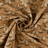 Printed Canvas - NIKKI - 005 - Mustard
