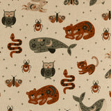 Printed Canvas - NIKKI - 006 - Linen