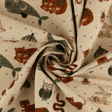 Printed Canvas - NIKKI - 006 - Linen