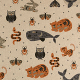 Printed Canvas - NIKKI - 007 - Linen