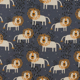 Toile imprimée - NIKKI - 009 - Bleu