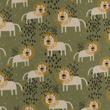 Printed Canvas - NIKKI - 010 - Green