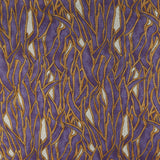 Tricot imprimé - RUMBA - 001 - Aubergine