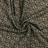 Tricot imprimé - RUMBA - 005 - Taupe
