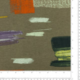 Tricot imprimé - RUMBA - 009 - Taupe