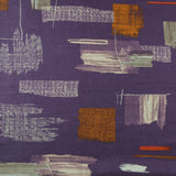 Tricot imprimé - RUMBA - 010 - Aubergine