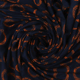 Printed Knit - RUMBA - 004 - Navy