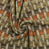 Printed Sweater Knit - RUMBA - 002 - Rust