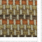 Printed Sweater Knit - RUMBA - 002 - Rust