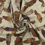 Printed Sweater Knit - RUMBA - 005 - Brown
