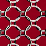 Tricot imprimé - RUMBA - 002 - Rouge