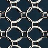 Tricot imprimé - RUMBA - 003 - Marine