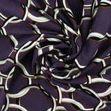 Printed Knit - RUMBA - 004 - Plum
