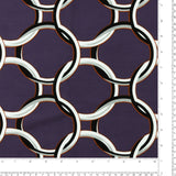 Printed Knit - RUMBA - 004 - Plum