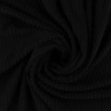 Knitted Corduroy - STRATTON - 008 - Black