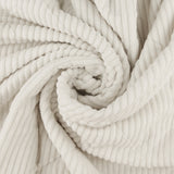 Velours côtelé piqué - STRATTON - 001 - Ivoire