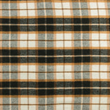 Wool Blend Plaid - WINDSOR - 001 - Black