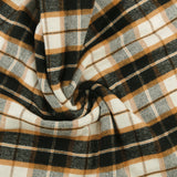 Wool Blend Plaid - WINDSOR - 001 - Black
