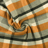 Wool Blend Plaid - WINDSOR - 002 - Grey
