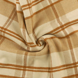 Wool Blend Plaid - WINDSOR - 005 - Cream