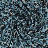 Tricot imprimé - <FASHION FORM> - 003 - Bleu