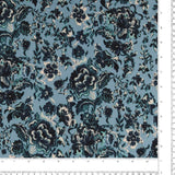 Tricot imprimé - <FASHION FORM> - 003 - Bleu