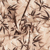 Printed Viscose - WISTERIA - 002 - Brown