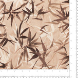 Printed Viscose - WISTERIA - 002 - Brown