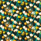 Printed Viscose - WISTERIA - 014 - Black
