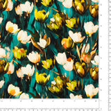 Printed Viscose - WISTERIA - 014 - Black