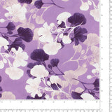 Printed Viscose - WISTERIA - 015 - Grape
