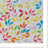 Cotton Printed Gauze - WISTERIA - 004 - Vibrant
