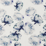 Gaze de coton imprimée - <WISTERIA> - 006 - Marine