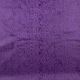 Aspect suède Imprimé - ASHFORD - 003 - Mauve