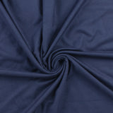 Solid Suede Look - ASHFORD - 002 - Navy