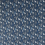 Wide Width Printed Cotton - HOLIDAY TOWN - 006 - Navy