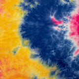 Brushed Knit Print - DAHLIA - 001 - Blue/Yellow/Hot Pink