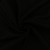 Tissu pour manteau uni - WESTMINSTER - 002 - Noir