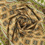Printed Viscose - FANTASY - 002 - Sage