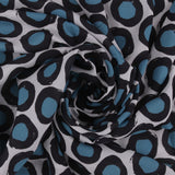 Printed Viscose - FANTASY - 003 - Blue
