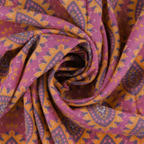 Printed Viscose - FANTASY - 004 - Neon Pink