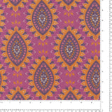 Printed Viscose - FANTASY - 004 - Neon Pink