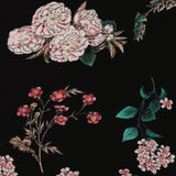 Viscose imprimé - <FANTASY> - 008 - Noir