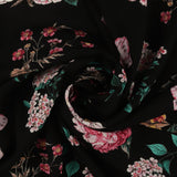 Viscose imprimé - <FANTASY> - 008 - Noir