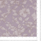 Printed Lyocell - PRINCESS CHARLOTTE - 005 - Lavender