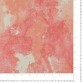 Tie Dye Cotton - AVERY - 002 - Bubble gum