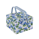 Large Sewing Basket, 2 handles - Hydrangea